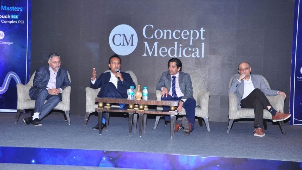 Concept Medical joining hands with API Noida hosts “Meet the Masters” a Continuous Medical Education (CME) Program at Radisson Blu MBD, Noida on DCB treatment - PNN Digital